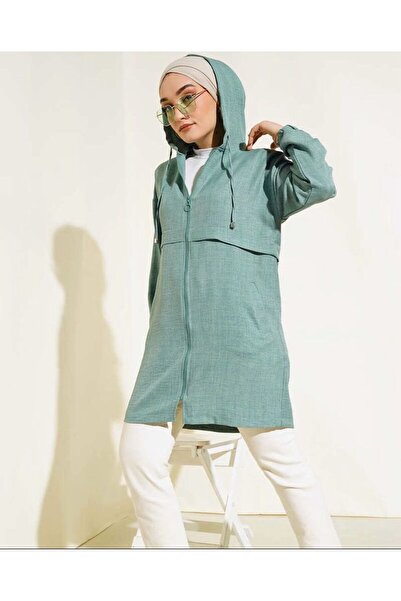 YILMAZBARMAZ γυναικείο παλτό μέσης κορδόνι