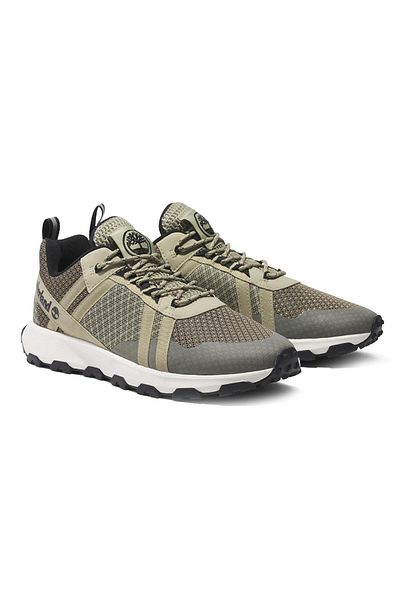 Timberland Мъжки спортни обувки Winsor Trail Low с връзки, зелени Tb0A6B3H