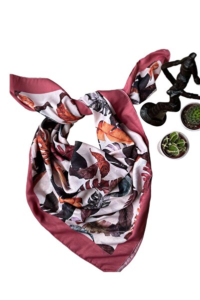 Amor Center وشاح من القماش الناعم بتصميم عصري أنيق للغاية - 95x95