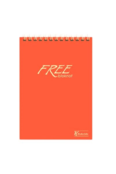 KESKİN COLOR A5 (14X20 CM) 80 de coli Copertă din plastic fără linii Caiet cu...