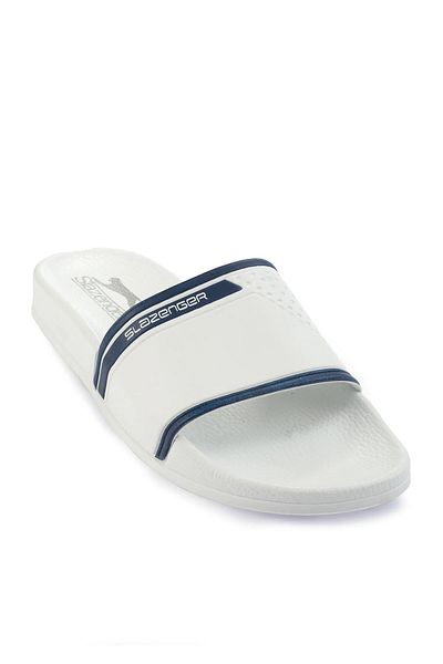 Slazenger Pánské pantofle Ferona bílá / námořnická modrá