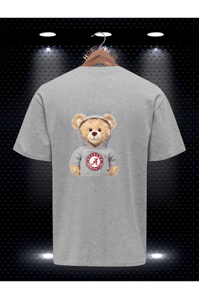 HOFFNUNG Μπλουζάκι με στάμπα Unisex με αρκούδα της Αλαμπάμπα
