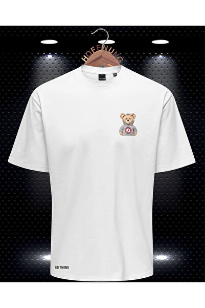 HOFFNUNG Μπλουζάκι με στάμπα Unisex με αρκούδα της Αλαμπάμπα