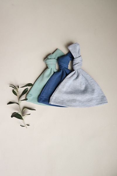 ilays beauty First Class Premium Cotton Baby Beanie -Set of Three-