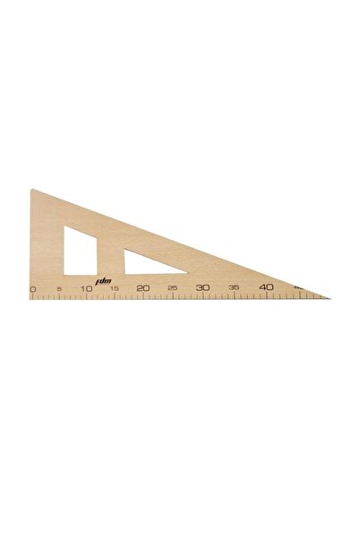 teknotrust 3 mm6 Parça Set - 6 Parça Ahşap Riga Seti - Riga Takımı - Cetvel