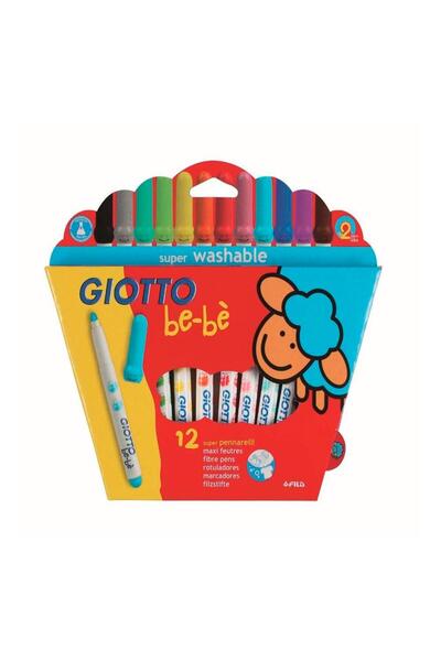Giotto Be-be Süper Fibre 12'li Boya Kalemi 466700