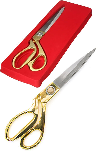 TechnoStation Professional Fabric And Tailor Scissors Stainless Steel 25 Cm G...