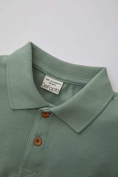 DeFacto Baby Boy Pique Short Sleeve Polo T-Shirt B7007A524Sm