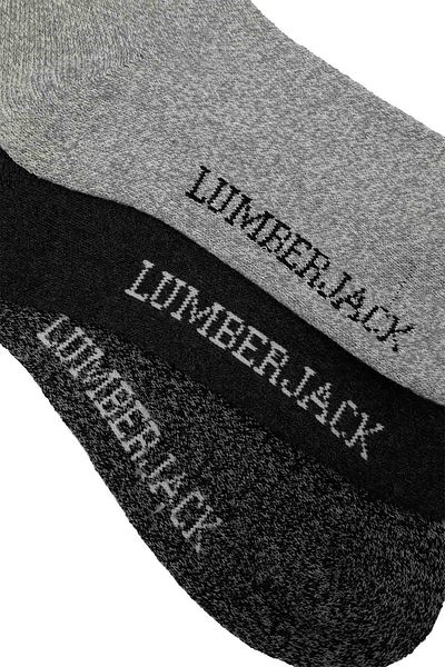 lumberjack Мъжки чорапи MB BIVOR-2 3LU 34CK45 3PR Антрацит