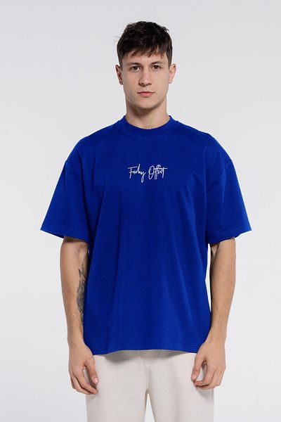 Friday Offset Friday Tee Saks Men's 100% Cotton Extra Oversize Crew Neck T-Shirt