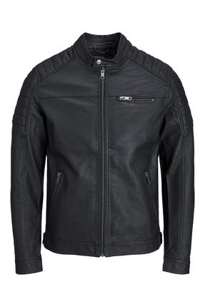 Jack Jones Jack Jones Erkek Deri Ceket Jjerocky 7218 Fiyat Yorumlar Trendyol