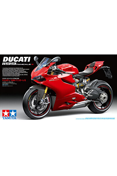 TAMIYA 1/12 Ducati 1199 Panigale S Plastik Motosiklet Maket Kiti, Demonte Hobi Seti