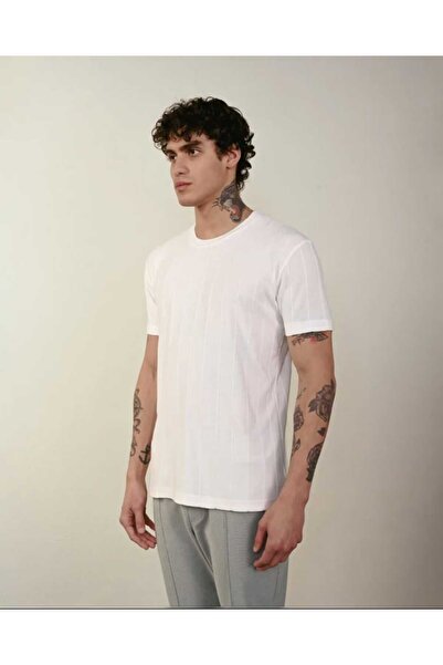 Oyer Moda Чоловіча футболка Slim Fit Triko