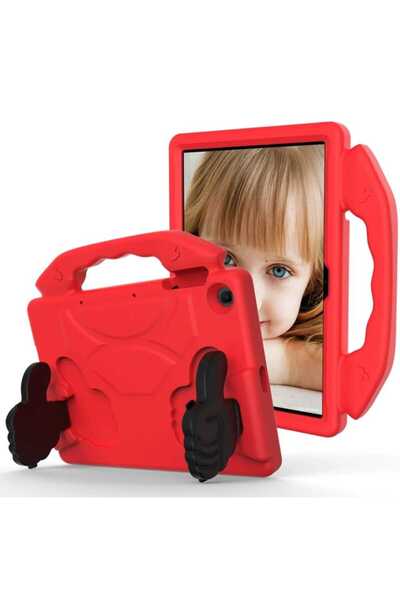 CoverCenter Samsung Galaxy Tab A9 Plus SM-X210 - تابلت للأطفال مقاس 11 بوصة مع حامل وحافظة سيليكون ملونة ممتعة