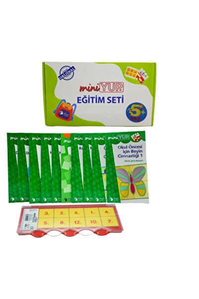 Önel Yayıncılık Miniyup 5 Yaş Eğitim Seti (1 KONTROL PANELİ 10 KİTAPÇIK)