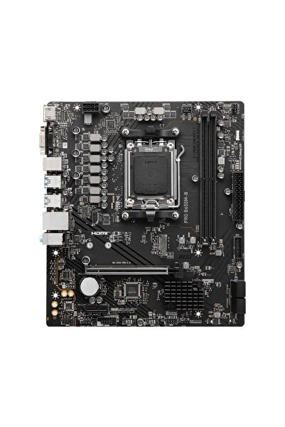 MSI PRO B650M-B AMD B650 Soket AM5 DDR5 6800MHz (OC) M.2 Anakart