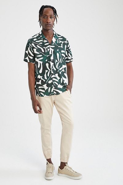 DeFacto Jogger Standard Fit Gabardine Chino Pants W8266az22sp