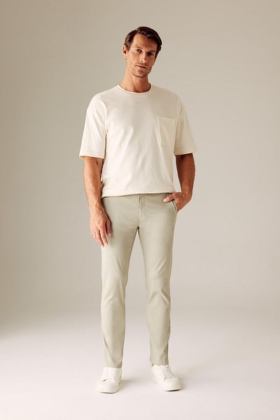 DeFacto Regular Fit Basic Cotton Chino Pants T1052az22sp