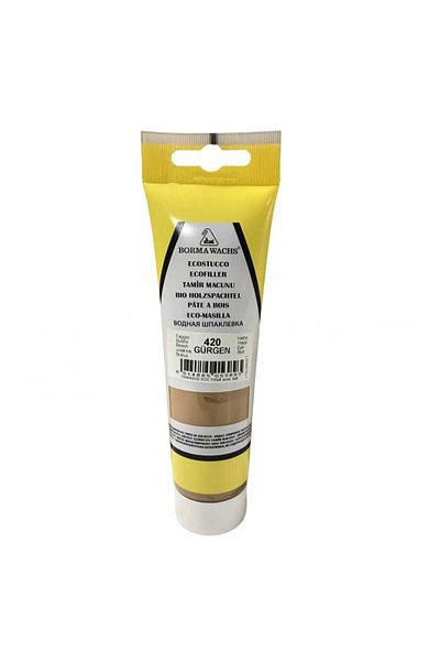 ARON HIRDAVAT 200Gr. Good Quality (Burgen) Italian Borma Wax Wood Furniture Repair Padded Paste - Tube