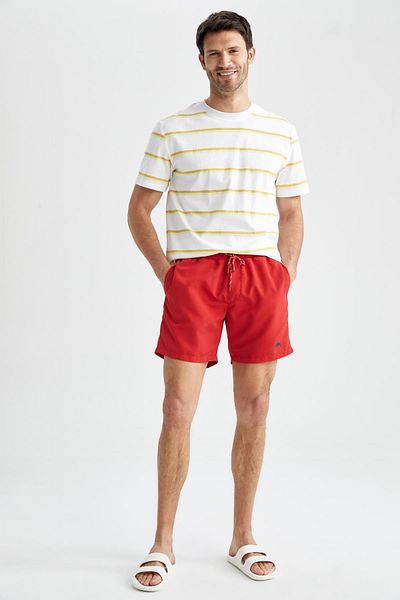 DeFacto Regular Fit Above Knee Swim Shorts