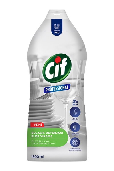 Cif U-pro Elde Bulaşık Deterjanı 1500ml