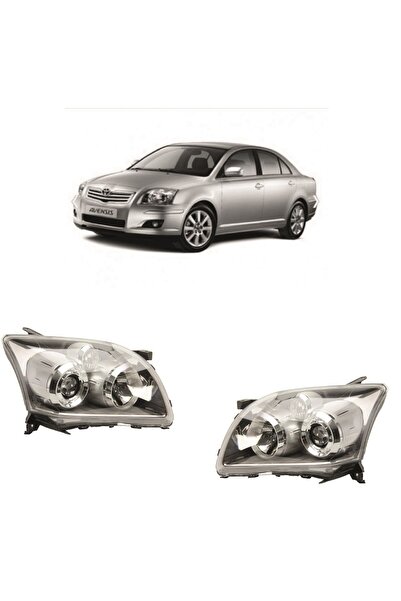 NS Nilser Auto Parts Toyota Avensis Sağ-Sol Far Lambası Takımı Xenonlu Tip 20...
