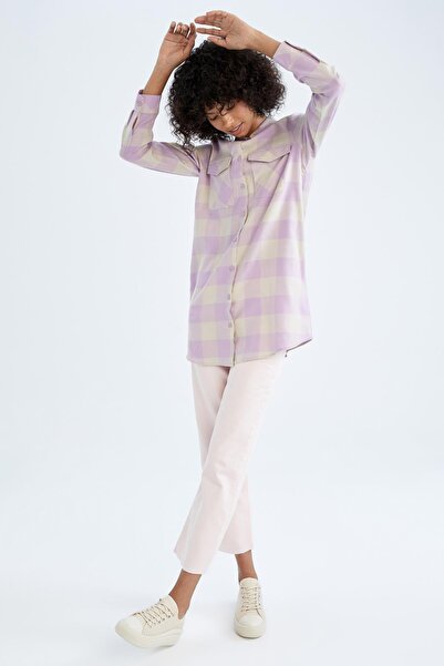 DeFacto Straight Fit Gabardine 100% Cotton Trousers Y2519az22sm