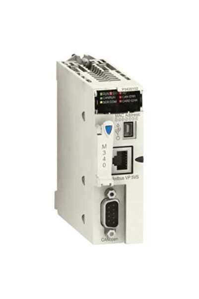 Schneider Electric بي ام اكس بي 3420102   - وحدة المعالج M340 - Max 1024 Digi...