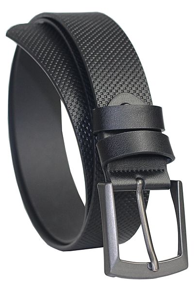 Arkem Sports, Men's Belt, 4 cm Print Pattern Pu Leather Belt for Jeans and Canvas Pants, Belt