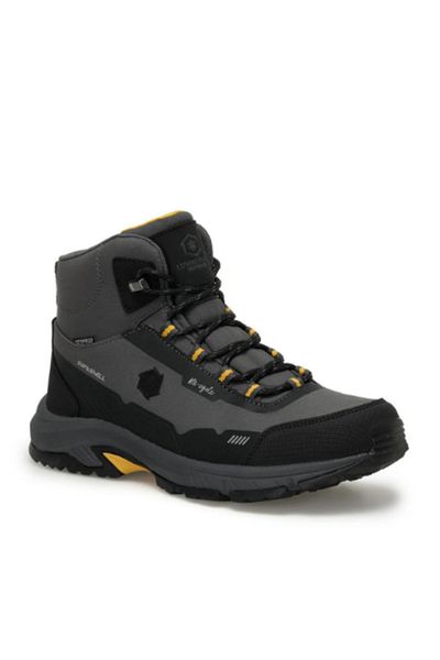 lumberjack Men's Dark Gray Yellow Eco 3pr Waterproof Outdoor Boots