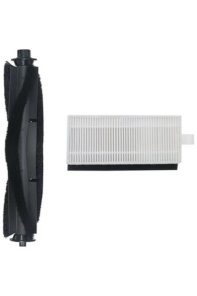 Supurgeavm Xiaomi Lydsto R1 Robot - 1 Main Brush and 1 Hepa Filter Set Compatible