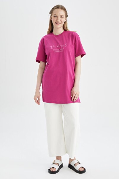 DeFacto Široké kalhoty ze 100% bavlny Y4361az22sm