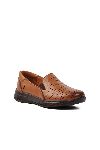Voyager 9488 Pantofi casual de damă din piele naturală maro