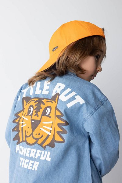 DeFacto Baby Boy Back Nyomtatott hosszú ujjú Jean ing Z2715a223sp