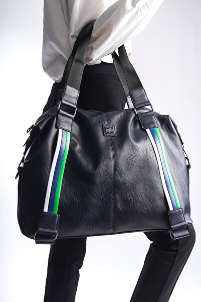 Shoesers Жіноча шкіряна сумка на плече з візерунком