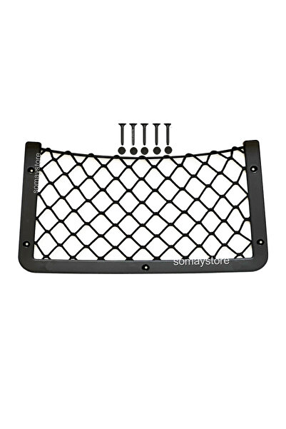 SomayStore Tekne Karavan Eşya Taşıyıcı Ceplik Küçük Boy 32 X 17 Cm Siyah