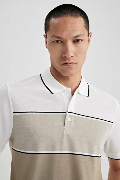 DeFacto Regular Fit Polo Neck T-Shirt Z2331az23sp