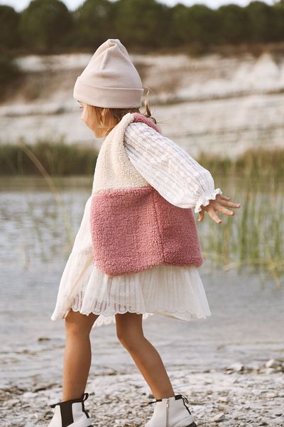 Tarkito Baby teddy plush lined baby vest