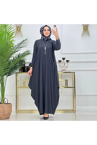 MODAMÜNASİP Υπέροχο φόρεμα Sandy με λεπτομέρεια τσέπης