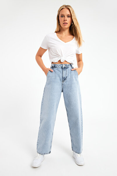 cracpot New Season Yanı Kılçıklı Skater Jeans