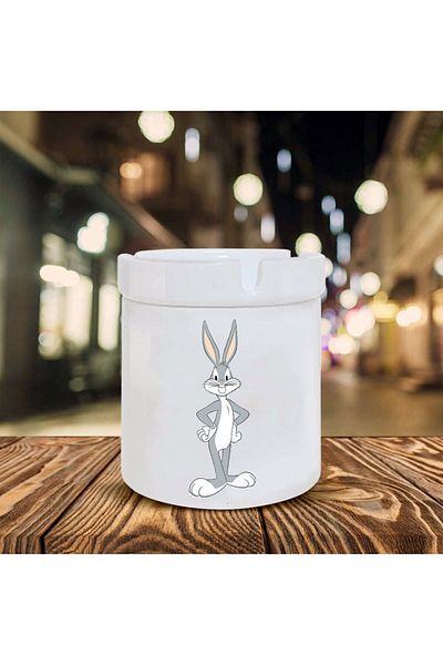 HobiShop Κεραμικό τασάκι Bugs Bunny με στάμπα