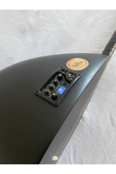 DSG (videolu) RİTİMLİ EKOLAYZER GİTAR SAPLI PROFESYONEL KISA SAP BAĞLAMA SAZ ( KILIF YEDEK TEL TEZENE)