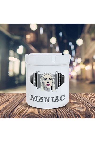 HobiShop Τασάκι με στάμπα Maniac Emma Stone Kl221