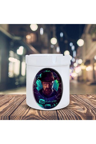 HobiShop Breaking Bad Chemist Τυπωμένο Τασάκι Κεραμικό Τασάκι-70092