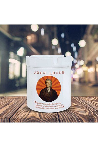 HobiShop John Locke Τασάκι Το Τασάκι που έρχεται στο μυαλό σας χωρίς άστροφο K-89