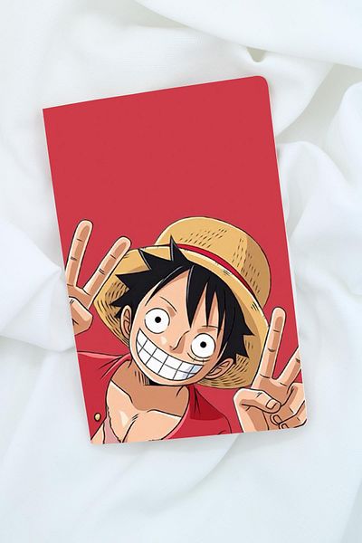 Anime Marketi One Piece Anime Themed School Notebook, Notebook, Memory Book 60 Sheets