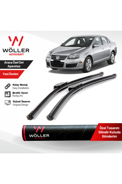 wöller Volkswagen Jetta Silecek 2005 2010 Silecek Takımı Araca Özel