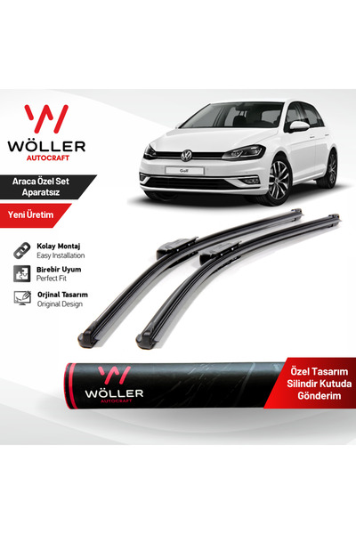 wöller Volkswagen Golf 7 Silecek 2013 2020 Silecek Takımı Araca Özel