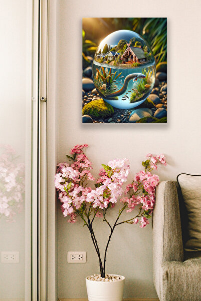 Nod Stylish Wooden Wall Painting Model, Home, Bedroom, Living Room, Office Fr...