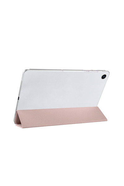 Fuchsia Galaxy Tab S9 FE 10.9 inç Uyumlu Fuchsia İntelligent Standlı 1-1 Kılıf